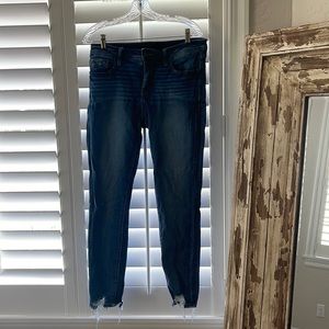 Buckle black skinny jeans size 29